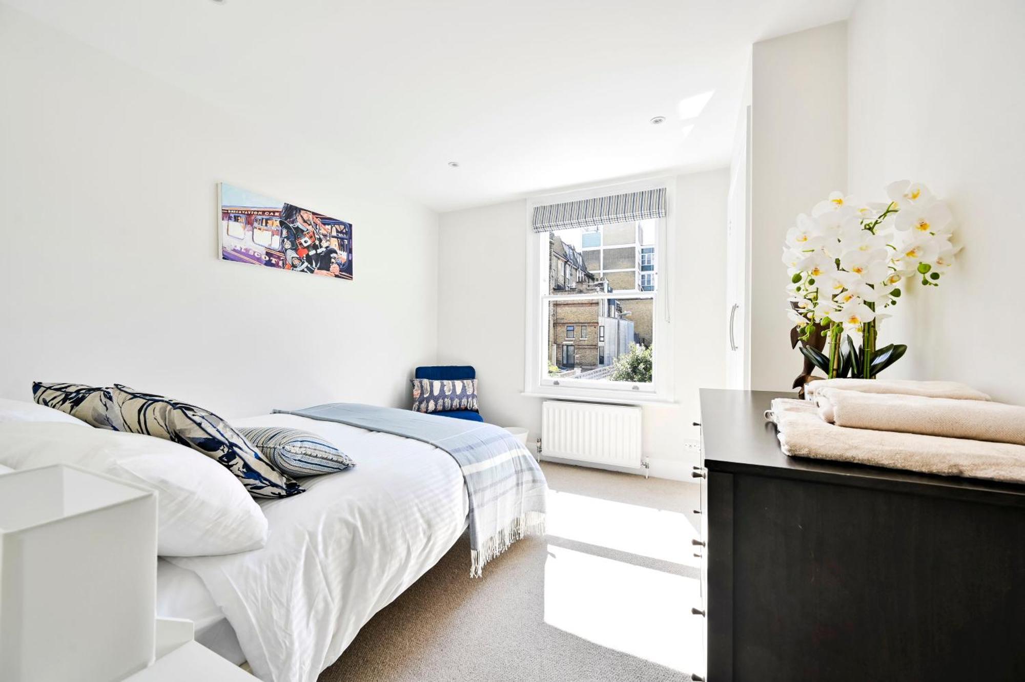 Apartament New Chic 3-Bed Flat In Clapham Londyn Zewnętrze zdjęcie